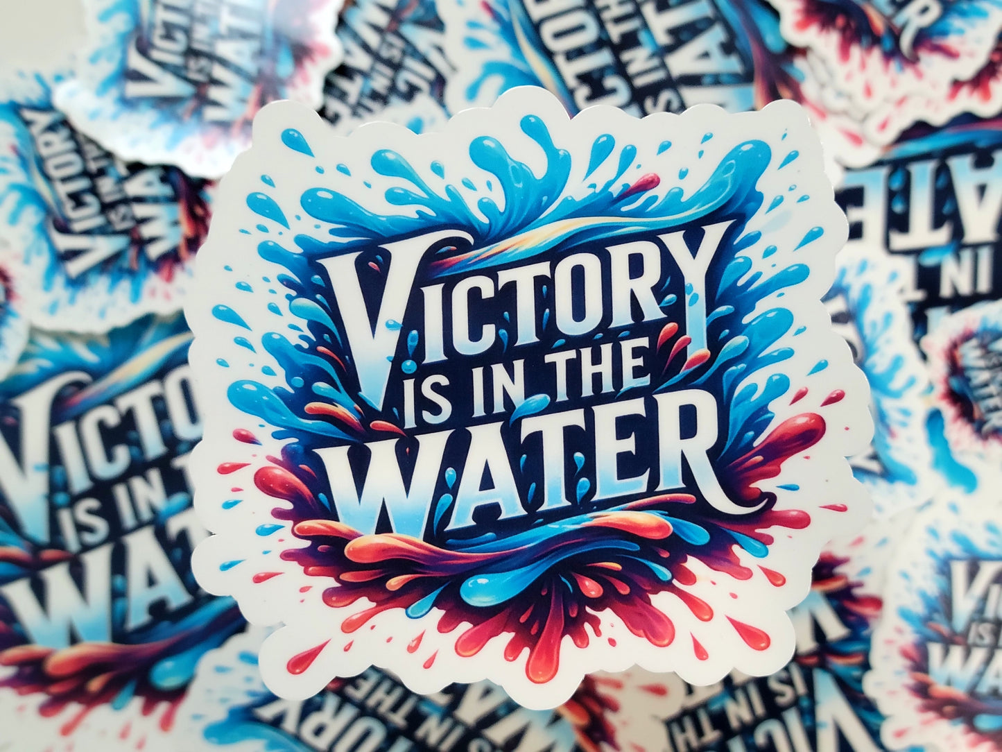 Rise to the Challenge Swim Sticker Pack