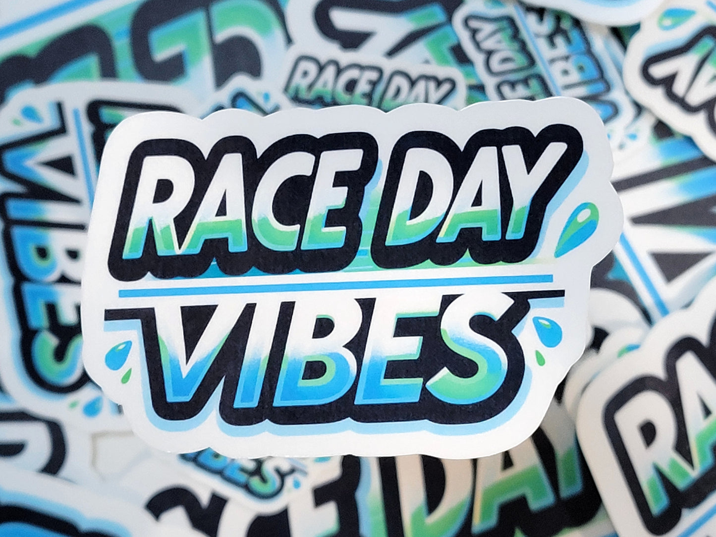Rise to the Challenge Swim Sticker Pack