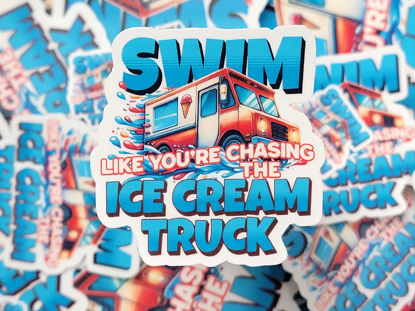 Swim Like You're Chasing the Ice Cream Truck