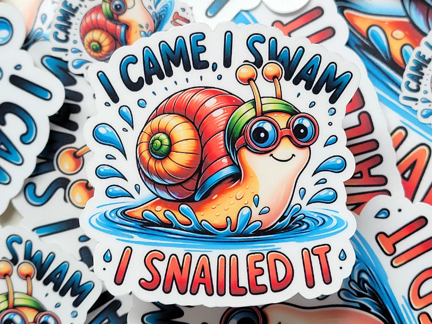 I Came I Swam I Snailed It