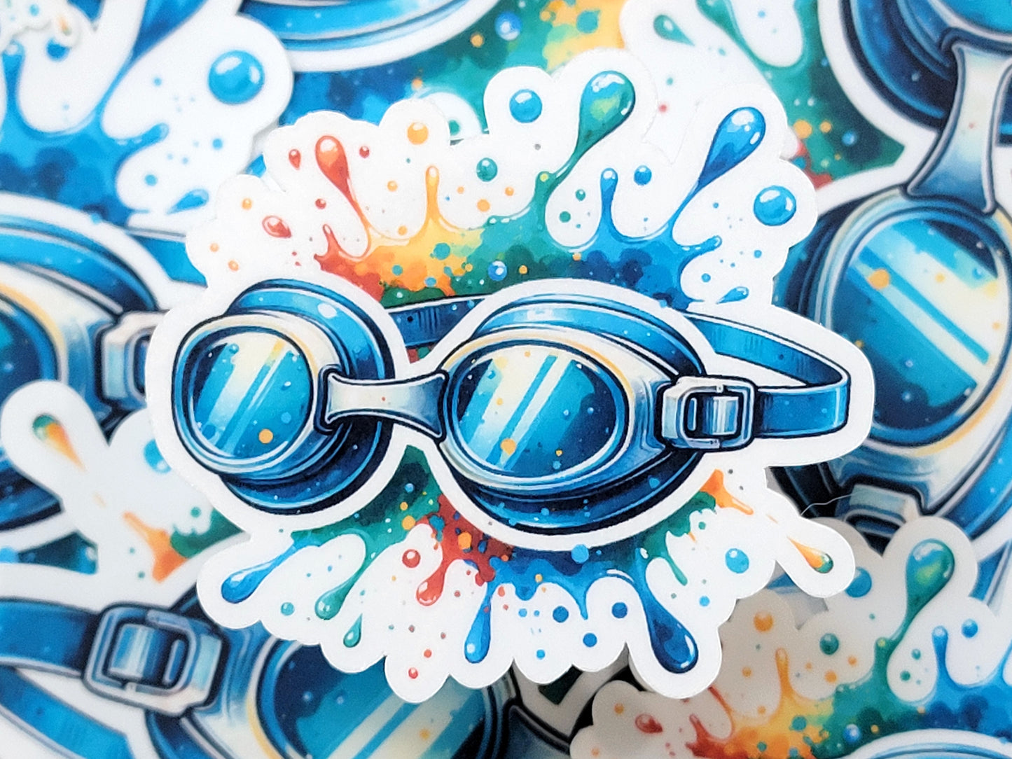 Champions Are Made in the Pool Swim Sticker Pack
