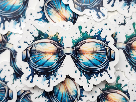 2" Custom Bulk Swim Stickers