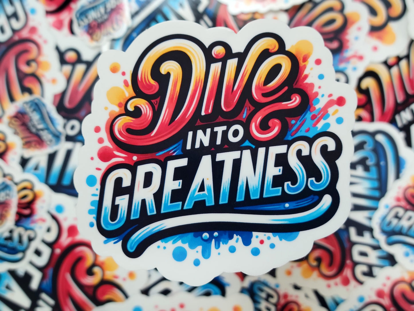 Faster than Yesterday Swim Sticker Pack