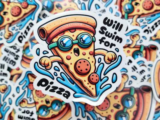 Will Swim for Pizza