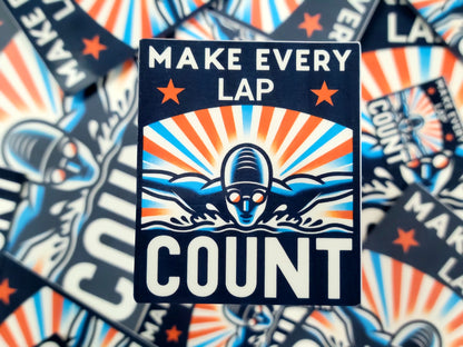Life is Better in the Pool Swim Sticker Pack