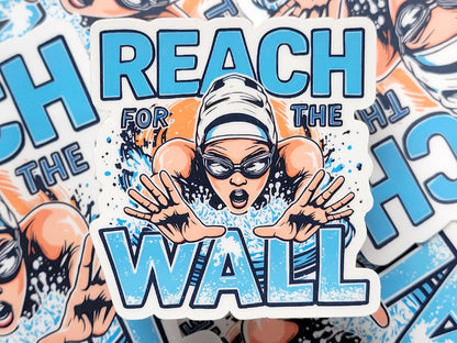 You Wish You Could Swim Like a Girl Swim Sticker Pack