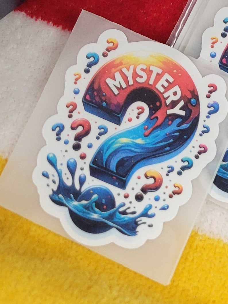 The 2" mystery sticker pack contains 3-2" mystery swim stickers for your fun and excitement.
