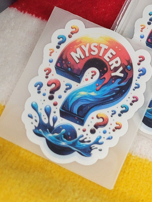 The 2" mystery sticker pack contains 3-2" mystery swim stickers for your fun and excitement.