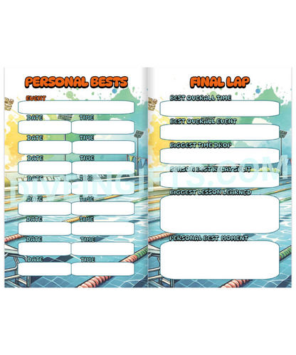 Swim Meet Days Swim Meet Journal