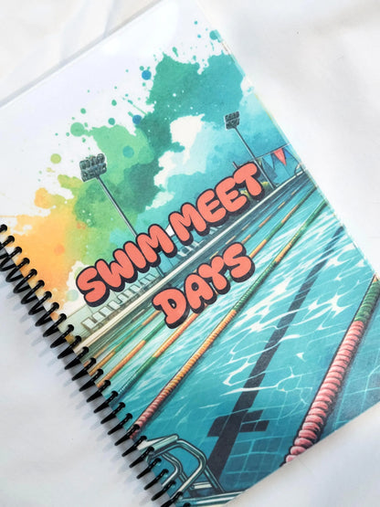 Swim Journal Swim Meet Days