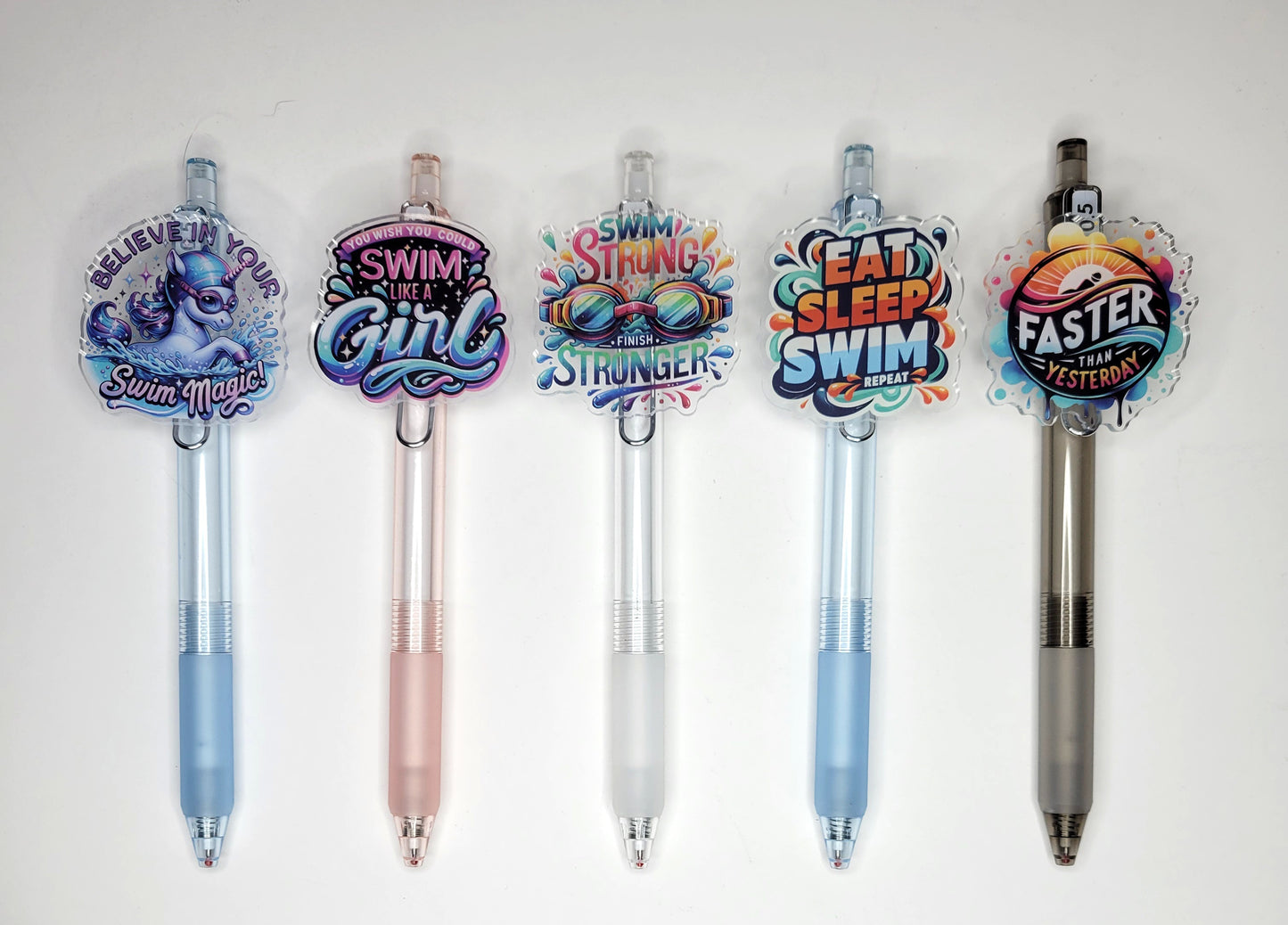 Dive In Gifts Poolside Pens – Custom Charm Swim Pens