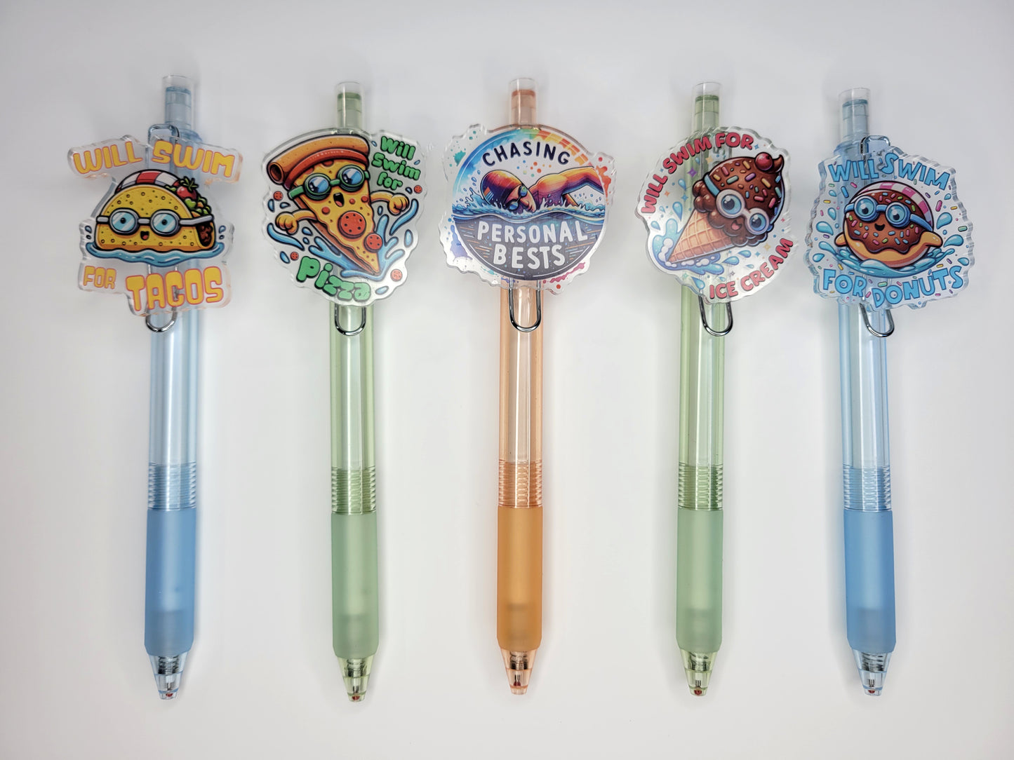 Dive In Gifts Poolside Pens – Custom Charm Swim Pens