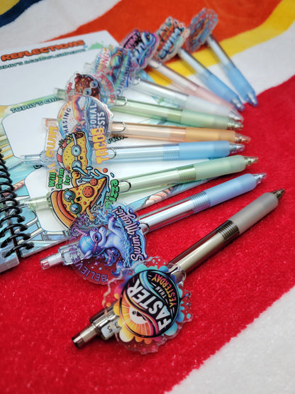 Dive In Gifts Poolside Pens – Custom Charm Swim Pens