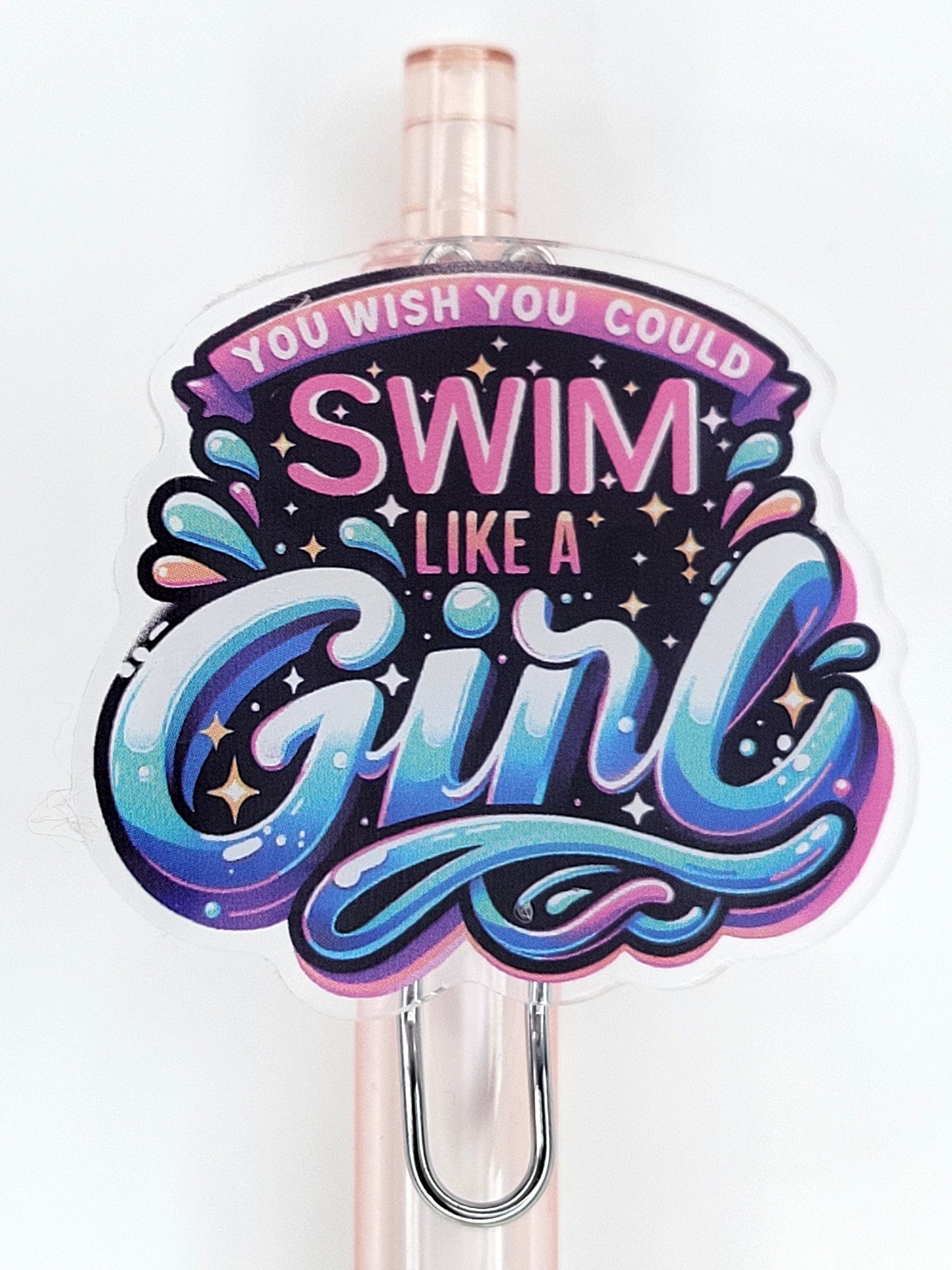 Dive In Gifts Poolside Pens – Custom Charm Swim Pens